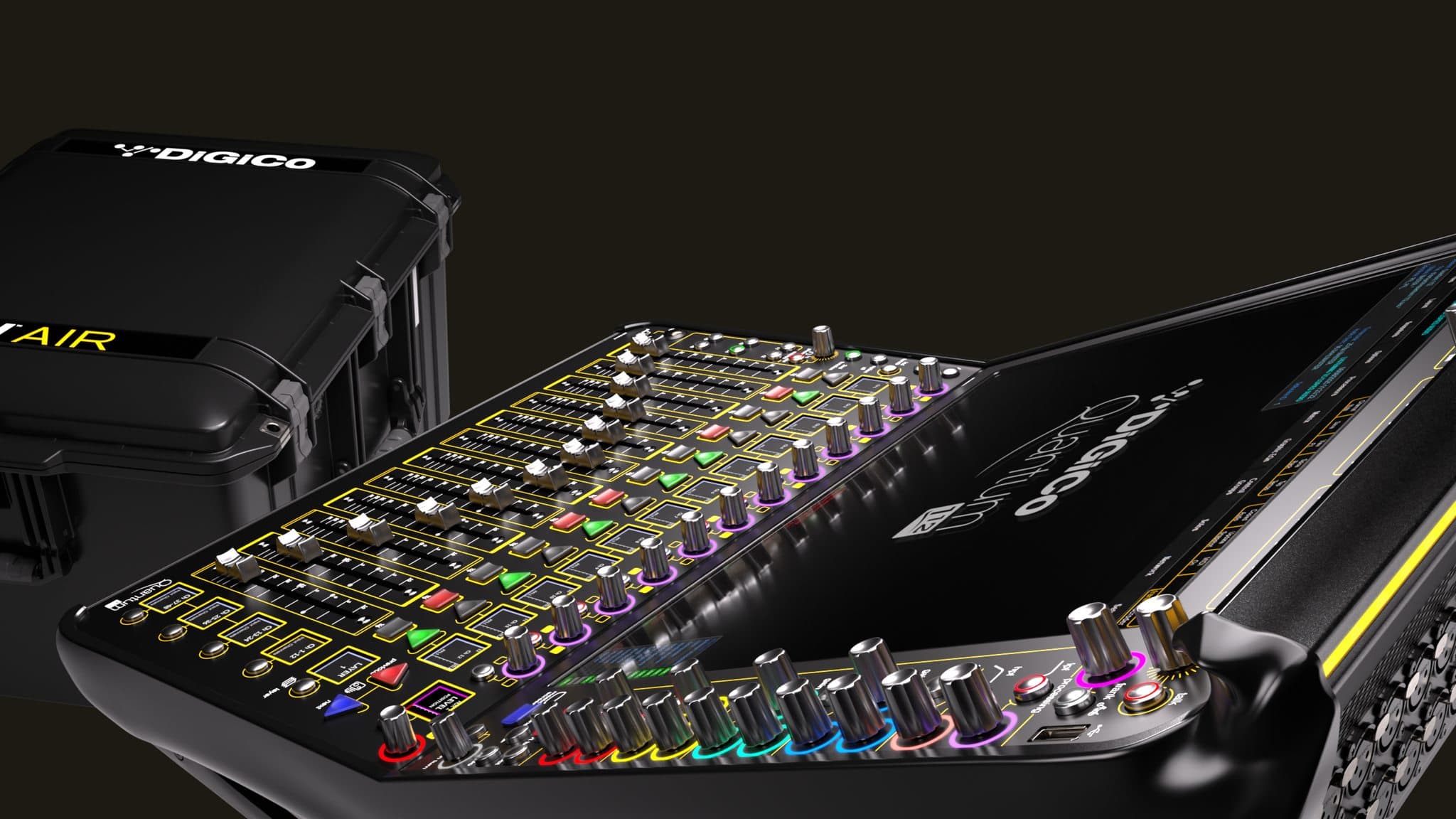 DiGiCo Quantum112: Prestazioni Quantum in un Formato Flypack Ultra-Compatto